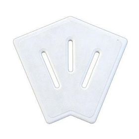 Gemaş Plastik 25 cm 45 Derece Havuz Savak Kanal Köşe Parçası