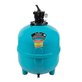Gemaş Premium 400 mm Üstten Vanalı Havuz Kum Filtresi
