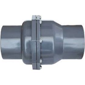 Gemaş PVC İki Parçalı Gövde Civatalı 75 mm Çalpara Çekvalf