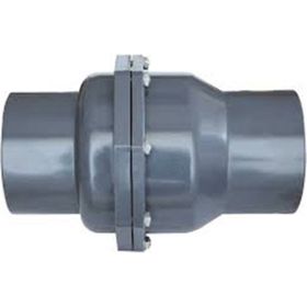 Gemaş PVC İki Parçalı Gövde Civatalı 75 mm Çalpara Çekvalf