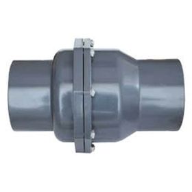Gemaş PVC İki Parçalı Gövde Civatalı 75 mm Çalpara Çekvalf