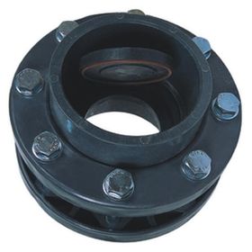 Gemaş PVC Kole Flanşları ve Civatalı Komple 110 mm Çalpara Çekvalf