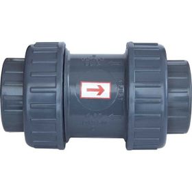 Gemaş Q 50 mm Pvc Yaylı Çekvalf