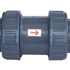 Gemaş Q 75 mm Pvc Yaylı Çekvalf