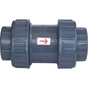 Gemaş Q 75 mm Pvc Yaylı Çekvalf