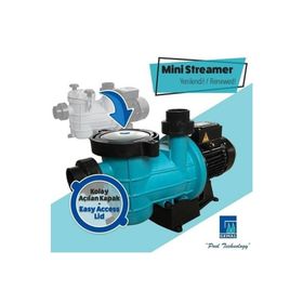 Gemaş STREAMER Mini 1 HP Trifaze Havuz Pompası