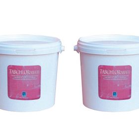 Gemaş Tabchlor Multi 2x15 kg 200 gr %90 Tablet Klor %90 Chlorine Multifunctional Tablets Stabilize Triklor Tableti