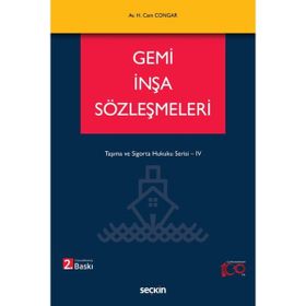 Gemi İnşa Sözleşmeleri - Hikmet Cem Congar