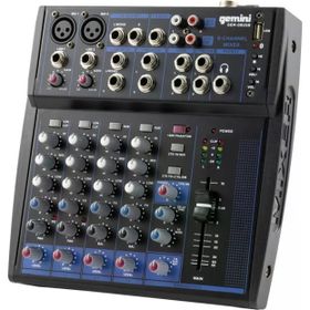 Gemini GEM-08USB 8 Kanal Mikser