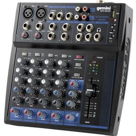 Gemini GEM-08USB 8 Kanal Mikser