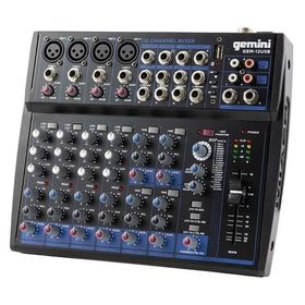 Gemini GEM-12USB 12 Kanal Mikser