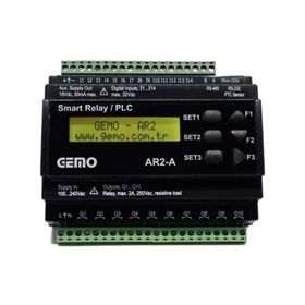 Gemo AR2-A-230VAC-12D2A-RTC Programlanabilir Akıllı Röle