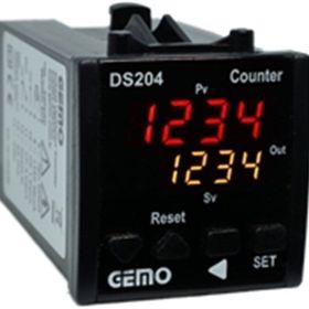 Gemo DS204-230VAC 4 Haneli Sayıcı