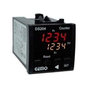 Gemo DS204-230VAC 4 Haneli Sayıcı