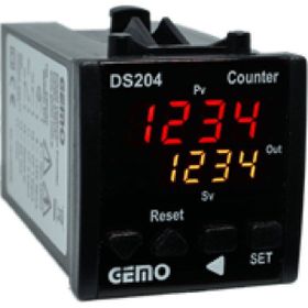 Gemo DS204-230VAC 4 Haneli Sayıcı