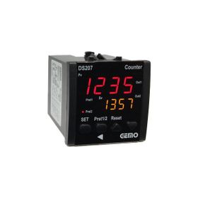 Gemo DS207-230VAC 4 Haneli Sayıcı