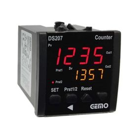 Gemo DS207-230VAC 4 Haneli Sayıcı