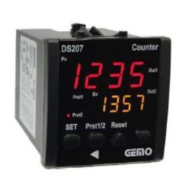 Gemo DS207-230VAC 4 Haneli Sayıcı