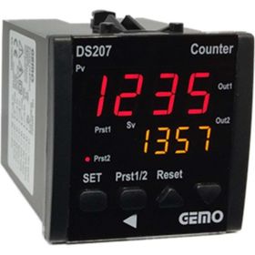 Gemo DS207-24V 4 Haneli Sayıcı