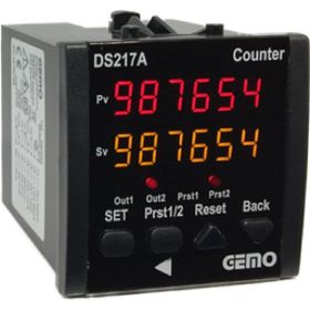 Gemo DS217A-230VAC 6 Haneli Sayıcı