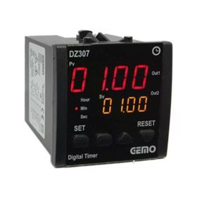Gemo DZ307-24V Çok Fonksiyonlu Zaman Rölesi