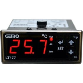 Gemo LT177-230VAC-R + GM-NTC-105C Sıcaklık Kontrol Cihazı