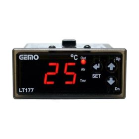 Gemo LT177N-230VAC-R + GM-NTC-105C Sıcaklık Kontrol Cihazı