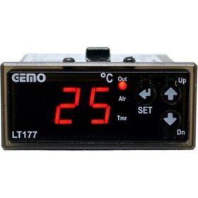 Gemo LT177N-230VAC-R + GM-NTC-105C Sıcaklık Kontrol Cihazı