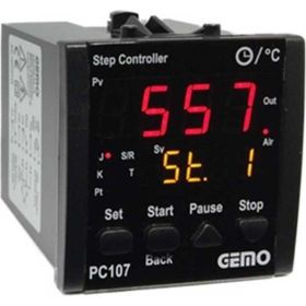 Gemo PC107-230VAC-S Sıcaklık Adım Kontrol Cihazı