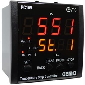 Gemo PC109-230VAC-R Sıcaklık Adım Kontrol Cihazı