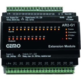 Gemo Plc AR2-G1-24VDC-14D-TR Ray Tipi Genişleme Modülü