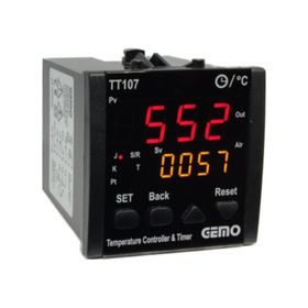 Gemo TT107-230VAC Dahili Zaman Röleli Pıd Sıcaklık Kontrol