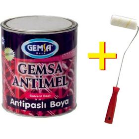 Gemsa 5042 Koyu Kahve 3 kg Solvent Bazlı Sentetik Son Kat Boya