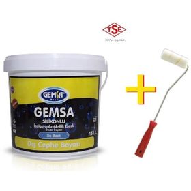 Gemsa Akide 1 kg Silikonlu Dış Cephe Boyası