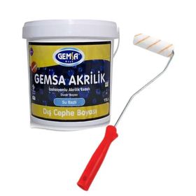 Gemsa Akrilik Akide 1 kg Dış Cephe Boyası
