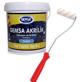 Gemsa Akrilik Mostar 1 kg Dış Cephe Boyası