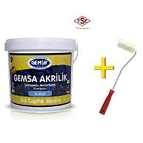 Gemsa Akrilik Sığla 1 kg Dış Cephe Boyası