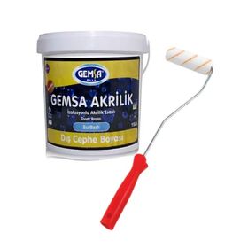 Gemsa Akrilik Tarçın 3 kg Dış Cephe Boyası