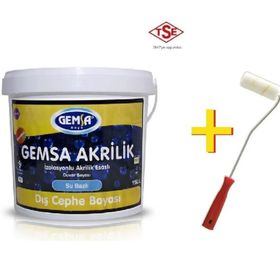 Gemsa Akrilik Yaz Güneşi 1 kg Dış Cephe Boyası