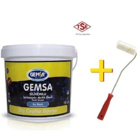 Gemsa Amber 3 kg Silikonlu Dış Cephe Boyası