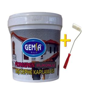 Gemsa Fioregren Beton Gri 20 kg Textürlü Dış Cephe Boyası