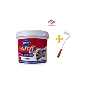 Gemsa Gemsasil Limon Çiceği 1 kg Silikonlu Plastik İç Cephe Boyası