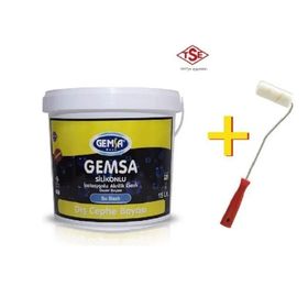 Gemsa Hardal 3 kg Silikonlu Dış Cephe Boyası