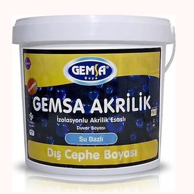 Gemsa Unisil Çiğdem 20 kg Plastik Dış Cephe Boyası