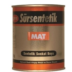Gen 3 kg Sür Sentetik Siyah Mat Boya