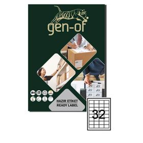 GEN-OF Laser 105x72 100 Sayfa 3600 Etiket