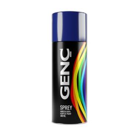 Genç 0355 400 ml Metalik Mavi Metalik Sprey Boya