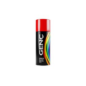 Genç 0521 400 ml Floresan Koyu Kırmızı Sprey Boya