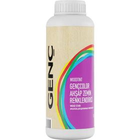 Genç 1069 Turuncu 1 lt Su Bazlı Ahşap Renklendirici