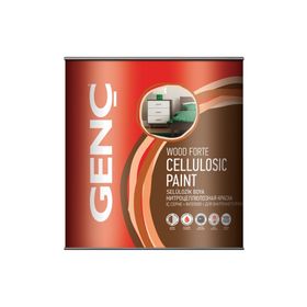 Genç 8506 Koyu Kahve 0.75 lt Selülozik Parlak Ahşap Boyası